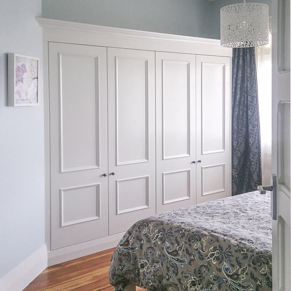 4 section wardrobe